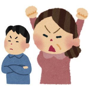 息子と喧嘩する母親が京都で１番当たる手相占いに行く 