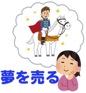 夢を売る源氏名を占いで考える